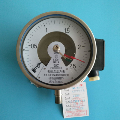 YXG-1525-B/12防爆感應式電接點壓力表